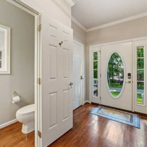Bathroom #3: half bath on the main floor