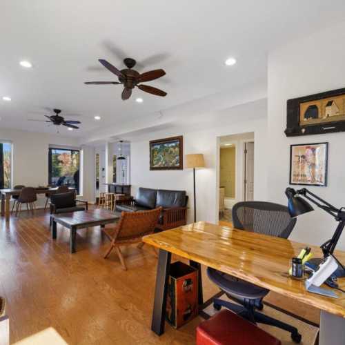 Lower level living room