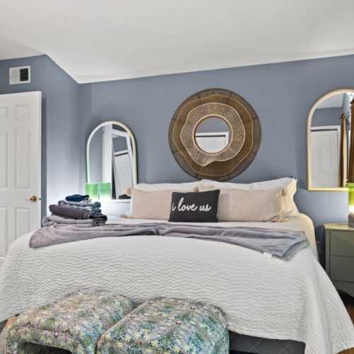 Bedroom #2: king bed on the 2nd floor