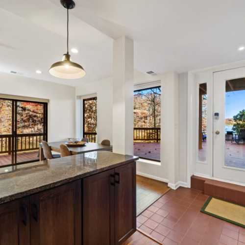 Lower level kitchen
