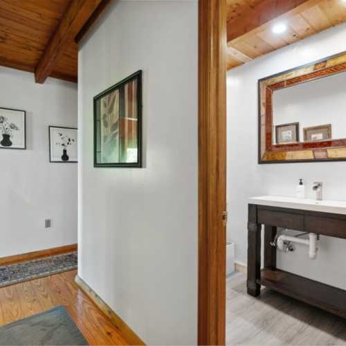 Bathroom 3: powder room on main floor