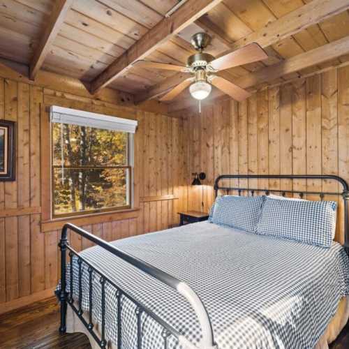 Bedroom #1: Main floor, queen bed, Tuft & Needle mattress