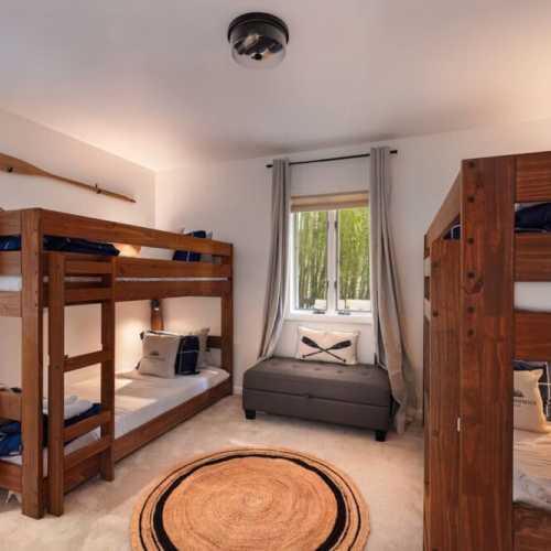 Bedroom 3: two twin XL bunk beds on the main floor