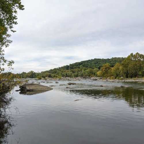 The river is a difficult 15 minute walk  from the house: through dense woods with bugs and critters, down (and then back up) a steep hill.  It's not for the faint of heart! But this is what awaits you.