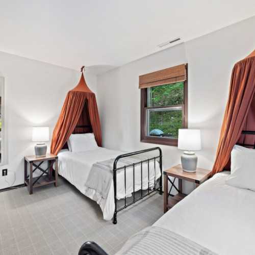 Bedroom #3: Two twin beds, main floor