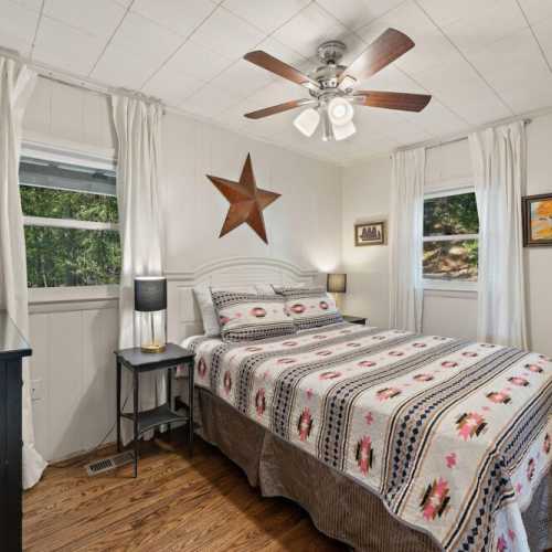 Bedroom #2: queen bed on main floor