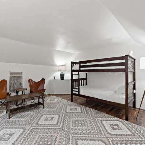 Bedroom #1: Bunk beds, 2nd floor