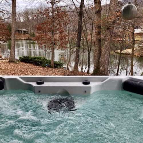 Brand new hot tub!
