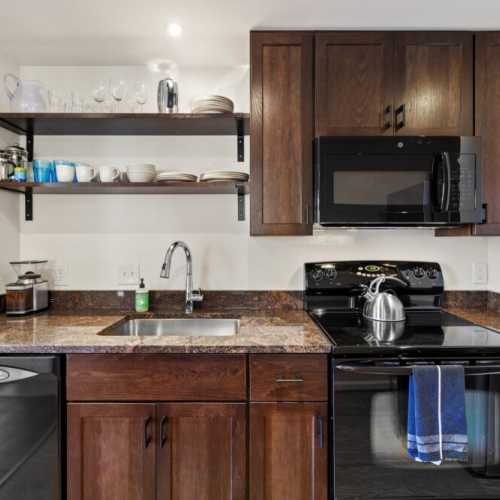 Lower level kitchen