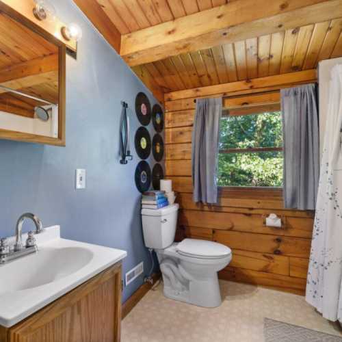 Bathroom 2: full bathroom on the 2nd floor with shower/bathtub combo; shared by bedrooms #2 and #3