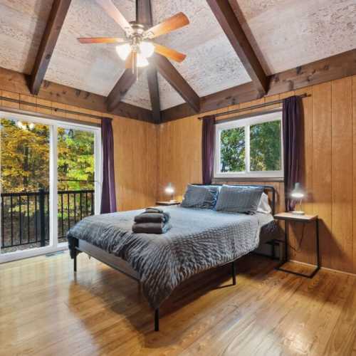 Bedroom #3: queen bed on main floor