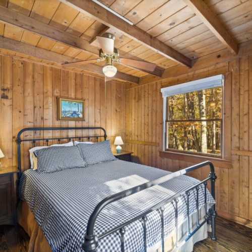 Bedroom #2: Main floor, queen bed, Tuft & Needle mattress