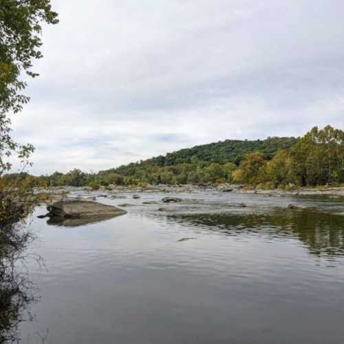 The river is a difficult 15 minute walk  from the house: through dense woods with bugs and critters, down (and then back up) a steep hill.  It's not for the faint of heart! But this is what awaits you.
