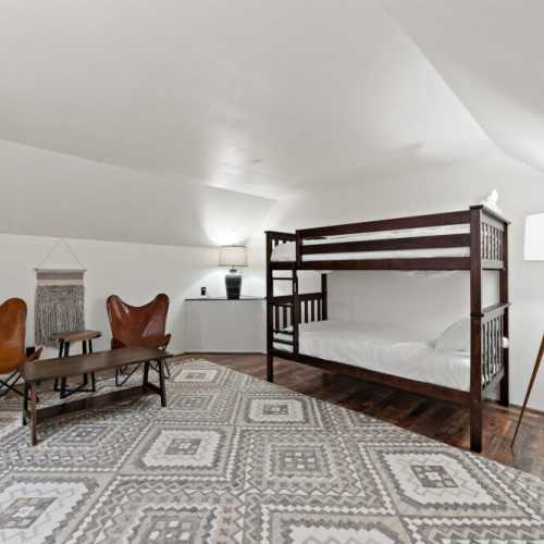 Bedroom #1: Bunk beds, 2nd floor