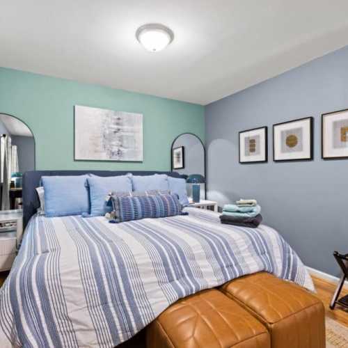 Bedroom #3: king bed on the main floor