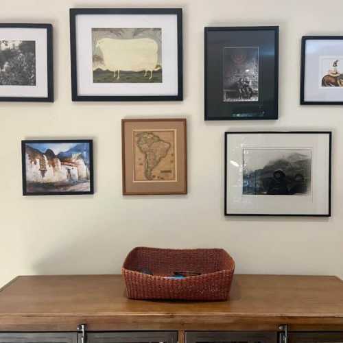 Bedroom #1: queen bed, main floor