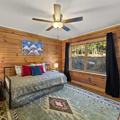 Bedroom #2: Twin daybed with a twin trundle on main floor