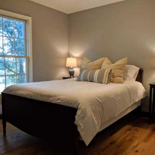 Bedroom #3: queen bedroom on the main floor