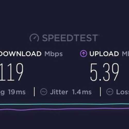With download speeds over 100 Mbps, working remotely is a breeze