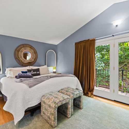 Bedroom #2: king bed on the 2nd floor