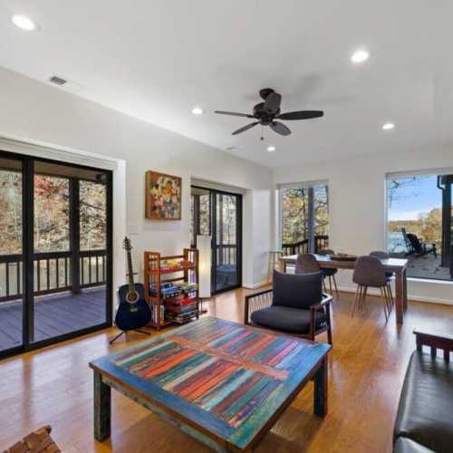 Lower level living room