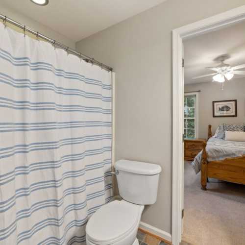 Bathroom #2: full bathroom with bathtub/shower combo