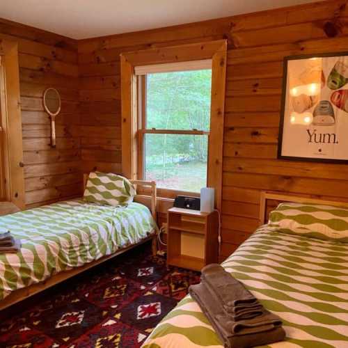 Bedroom #2: two twin beds on main floor