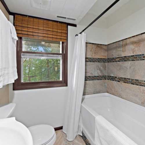 Bathroom #2: Main floor bathroom, shared by bedrooms 2 and 3