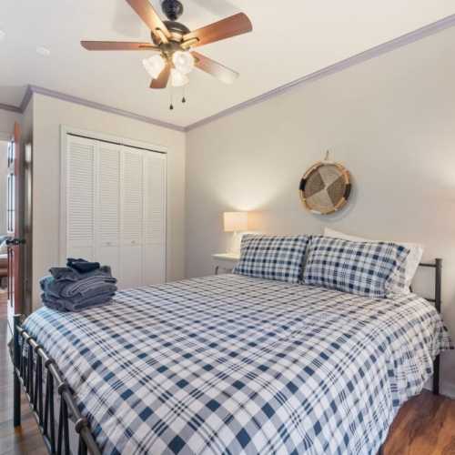 Bedroom #2: main floor, queen bed