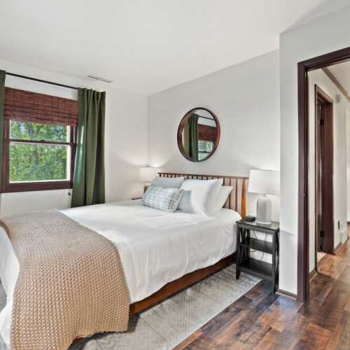 Bedroom #2: Queen bed, main floor