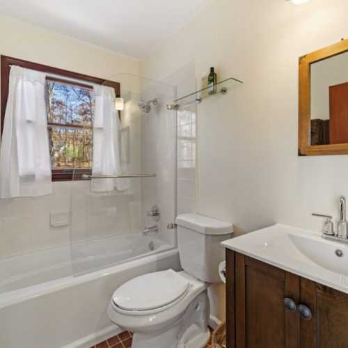 Bathroom #3: en suite full bath for bedroom #3