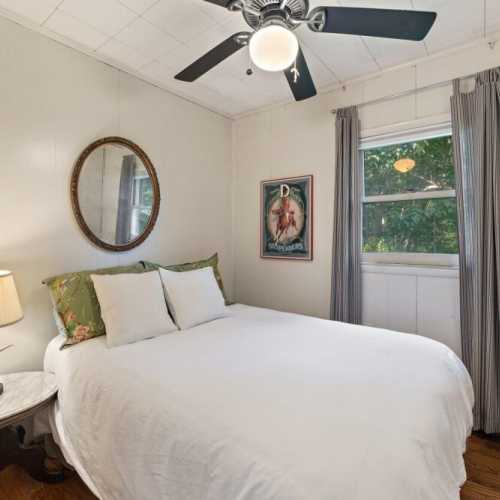 Bedroom #3: double bed on main floor