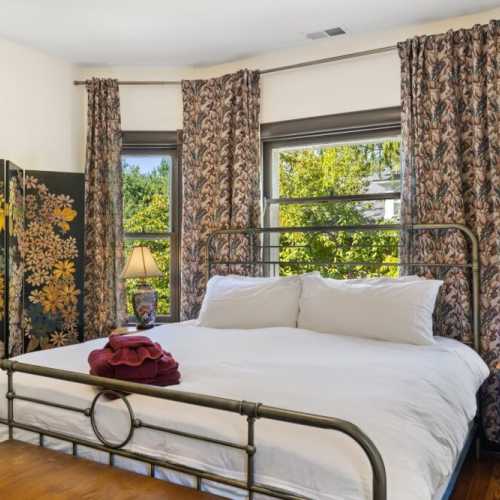 Bedroom 1: King bed on 2nd floor