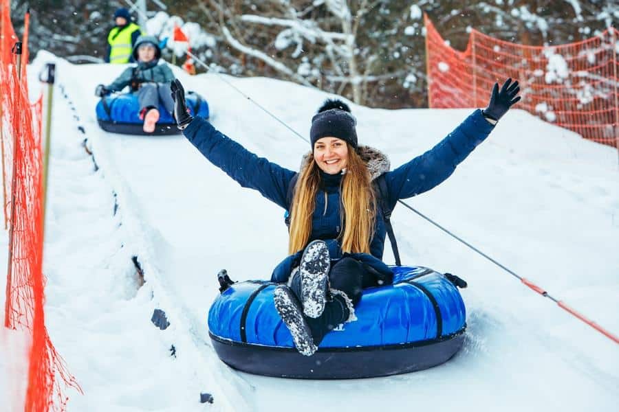 Snow Tubing in Harpers Ferry