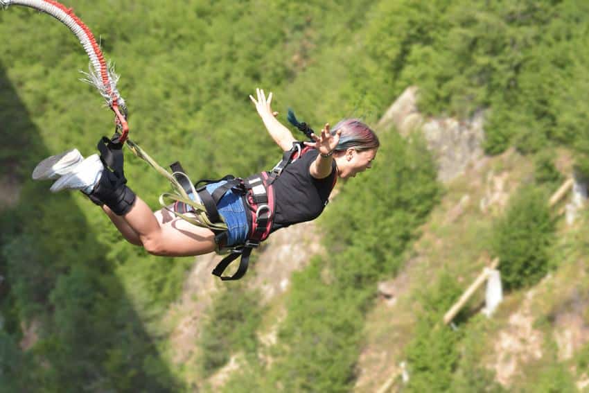 Bungee Jumping in Harpers Ferry with the Great Bungee Company